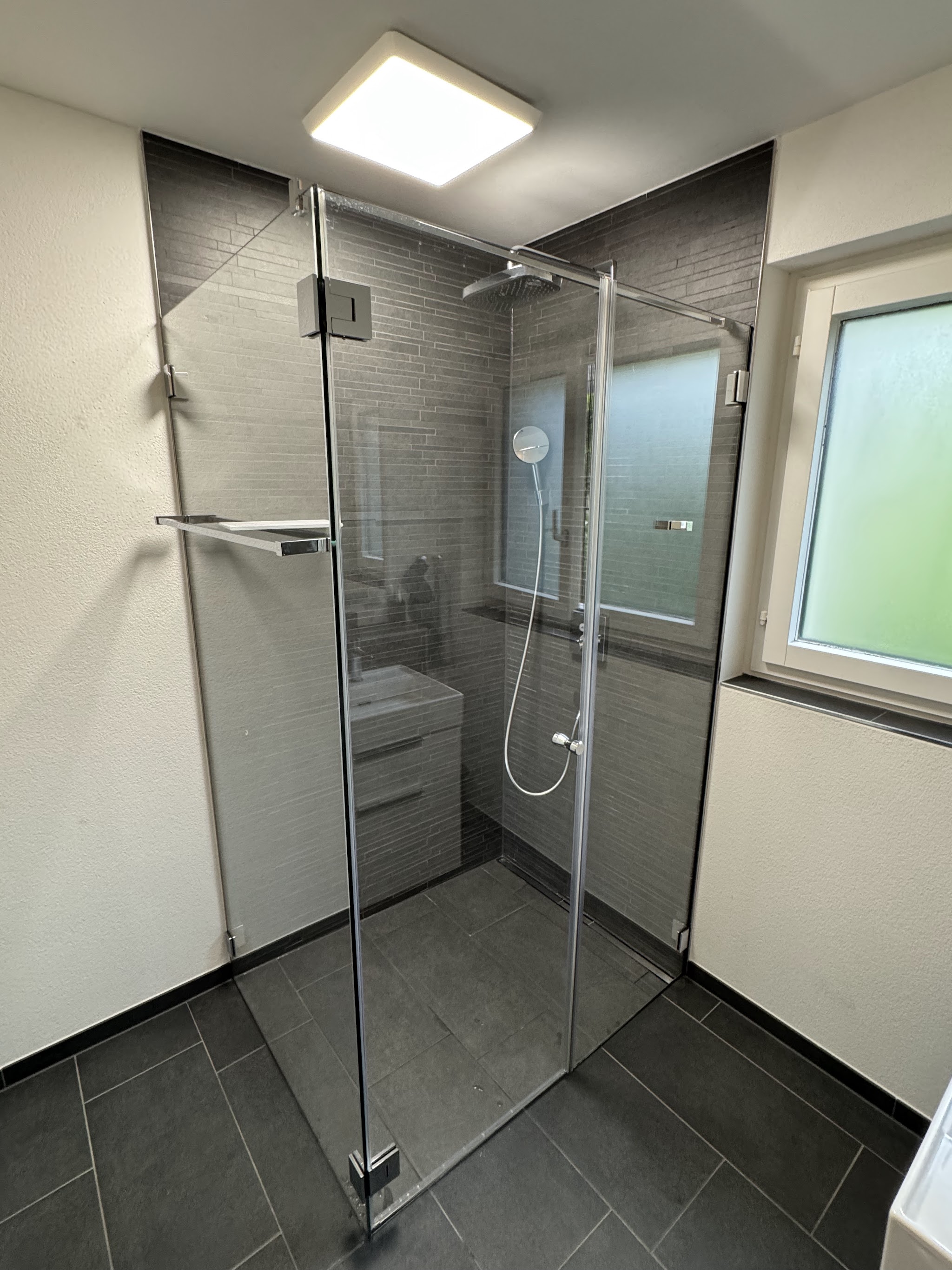 Frameless Glasdusche